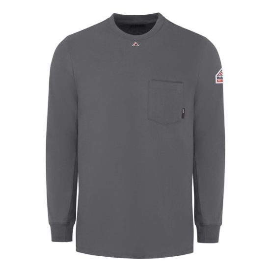 Bulwark SET2 Men's Knit Long Sleeve T-Shirt