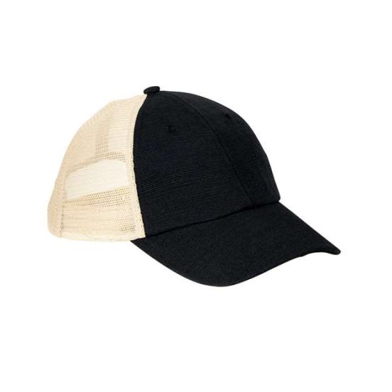 econscious EC7095 Washed Hemp Soft Mesh Trucker Cap