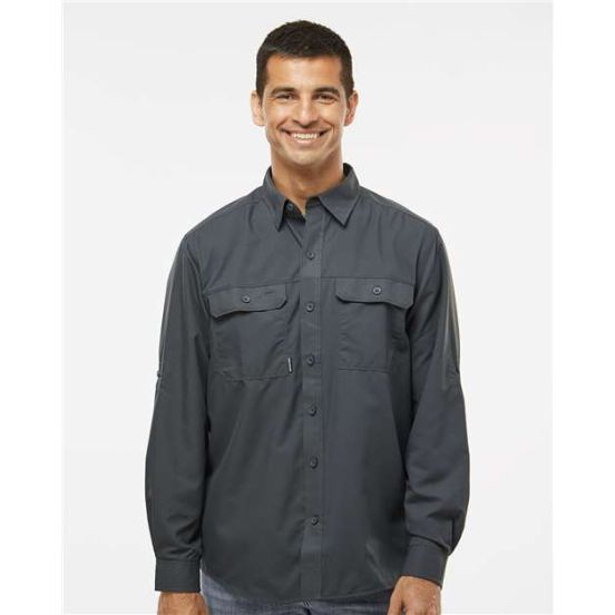 DRI DUCK 4441 Men's Crossroad Woven Shirt