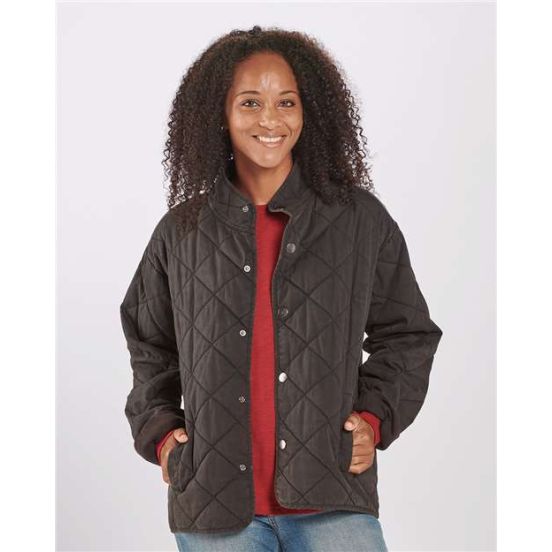 Boxercraft BW8102 Women's Quilted Market Jacket