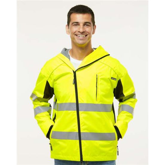 Kishigo WB102 Unisex Premium Black Series® Windbreaker