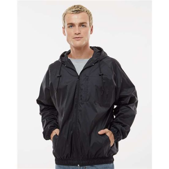 Burnside 9728 Unisex Mentor Hooded Coach's Jacket
