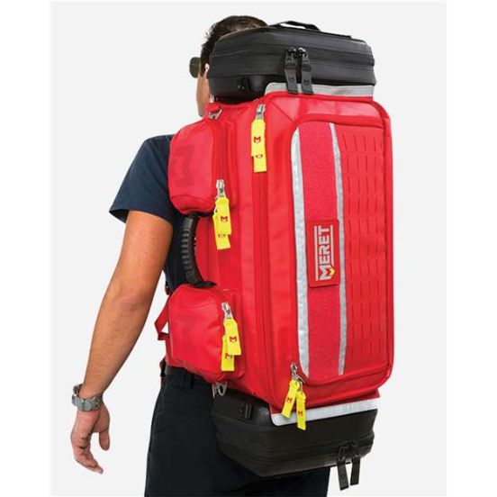 MERET M8101F OMNI™ PRO X Red Convertible Backpack Bag