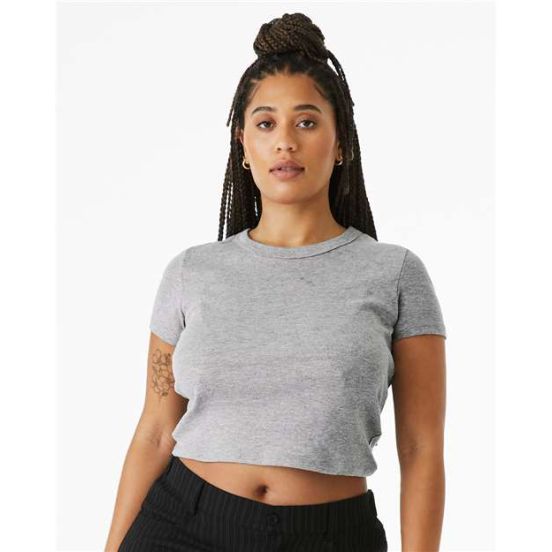 BELLA + CANVAS 1010 Women's Micro Rib Baby Tee