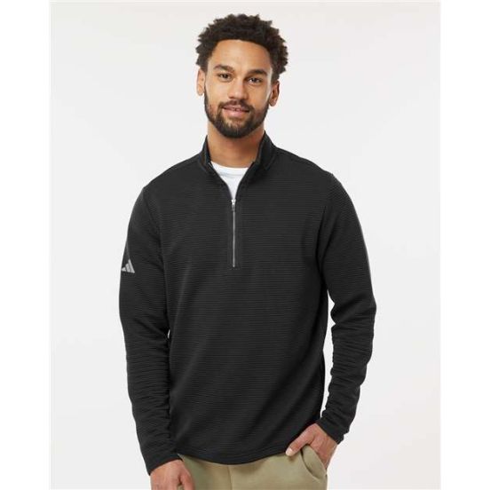 Adidas A588 Men's Spacer Quarter-Zip Pullover