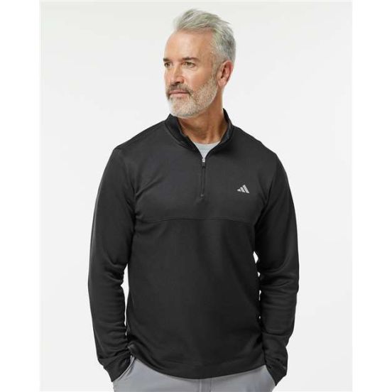 Adidas A2001 Men's Ultimate365 Textured Quarter-Zip Pullover