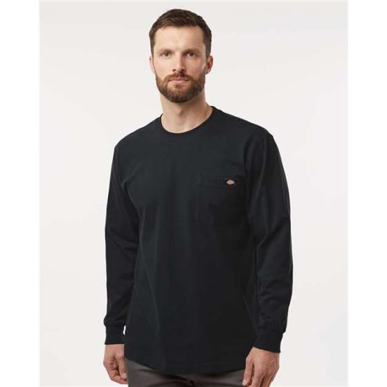 Dickies WL50T Men's Tall Traditional Heavyweight Long Sleeve T-Shirt