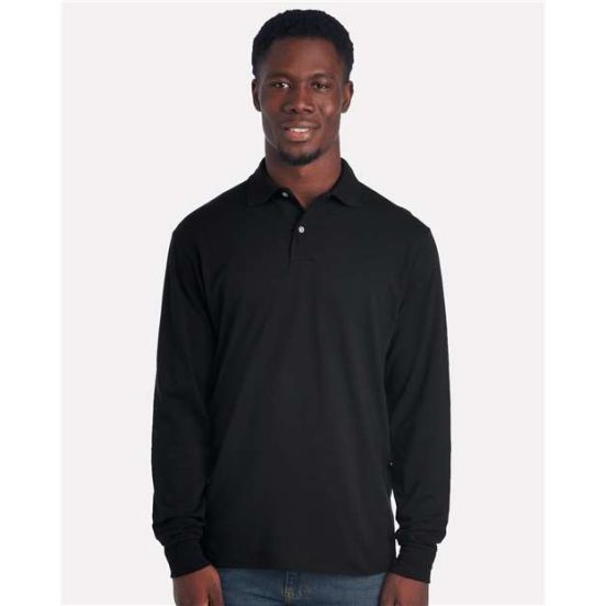 JERZEES 437LR Men's Dri-Power® Long Sleeve Polo