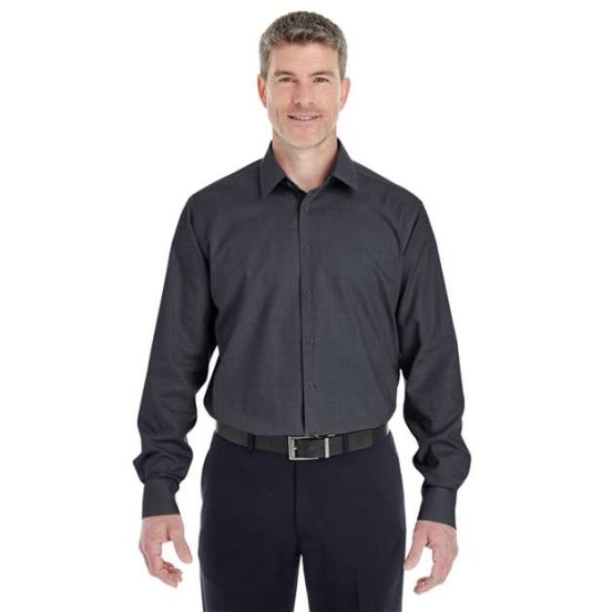 Devon & Jones DG532 Men's Crown Collection® Royal Dobby Dress Shirt