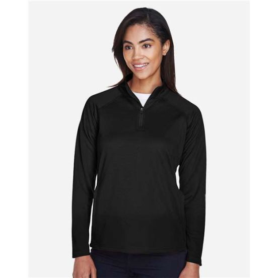 Devon & Jones DG440W Women's Stretch Tech-Shell® Compass Quarter-Zip Pullover