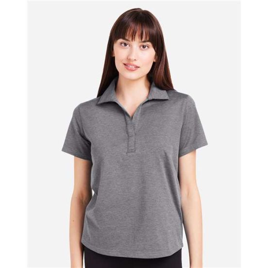 Glyder PDP7058 Women's Fairway Marbled Jersey Polo