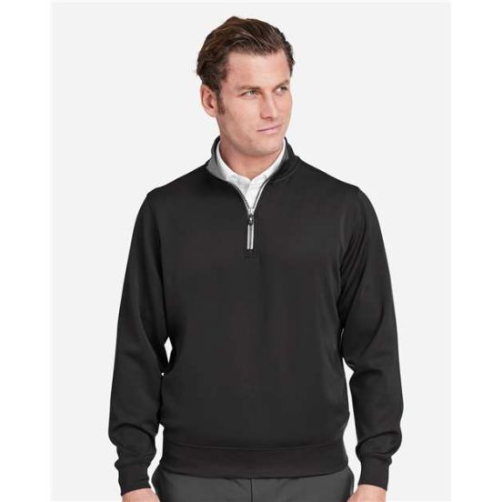Fairway & Greene C11512 Men's Caves Tech Quarter-Zip Pullover