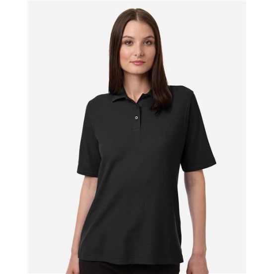 Harriton M105W Women's Maverick CVC Pique Polo