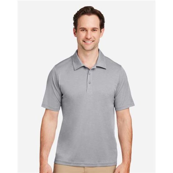 Team 365 TT51H Men's Zone Sonic Heather Performance Polo