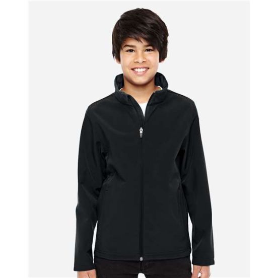 Team 365 TT80Y Youth Leader Soft Shell Jacket