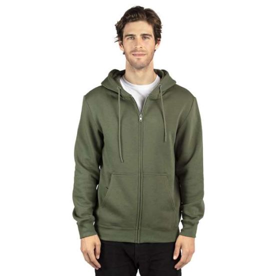 Threadfast Apparel 320Z Unisex Fleece Full-Zip Hooded Sweatshirt