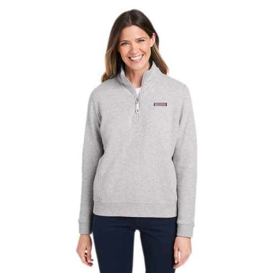 vineyard vines K002795 Women’s Collegiate Shep Quarter-Zip Sweatshirt