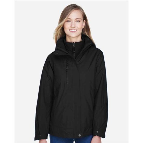 North End 78178 Women's Caprice 3-in-1 Jacket with Soft Shell Liner