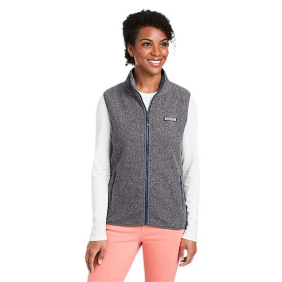 vineyard vines O001412 Women's Harbor Fleece Vest