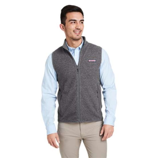 vineyard vines O001401 Men's Harbor Fleece Vest