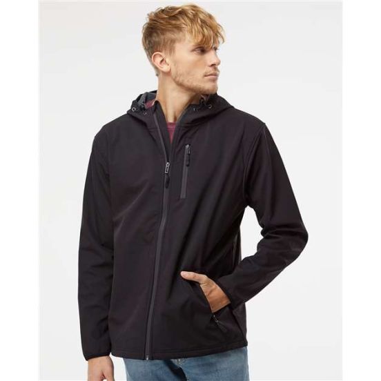 Independent Trading Co. EXP35SSZ Men's Poly-Tech Soft Shell Jacket