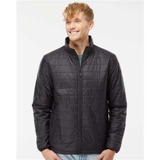 Independent Trading Co. EXP100PFZ Men's Puffer Jacket