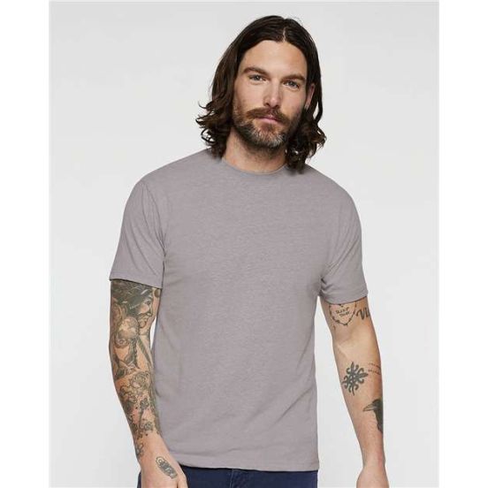 LAT 6991 Men's Harborside Mélange Tee