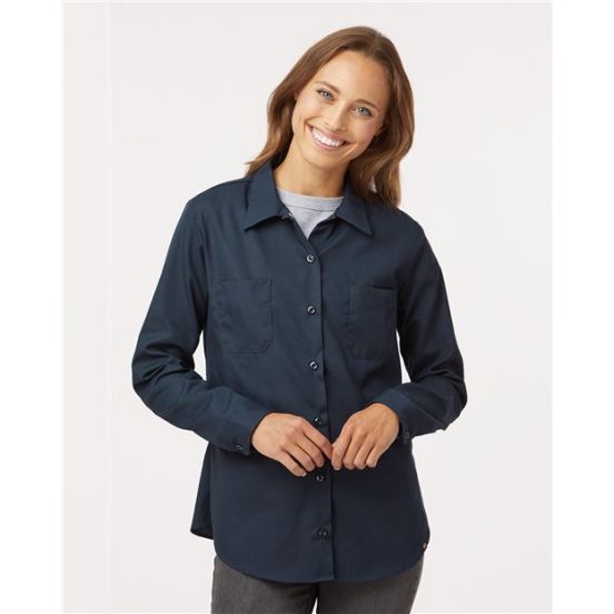 Dickies L5350 Women's Long Sleeve Industrial Work Shirt
