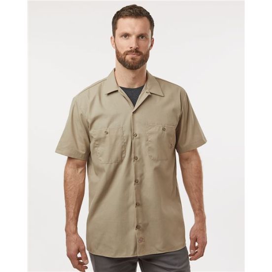 Dickies S535 Men's Industrial Short Sleeve Work Shirt