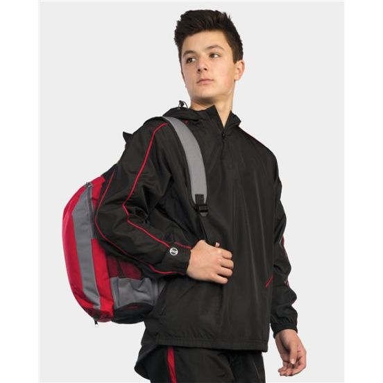 Holloway 229016 Men's Wizard Quarter-Zip Hooded Pullover