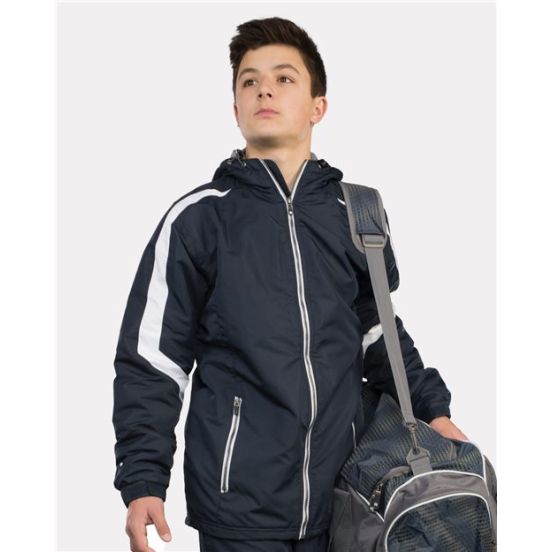 Holloway 229059 Men's Charger Hooded Jacket