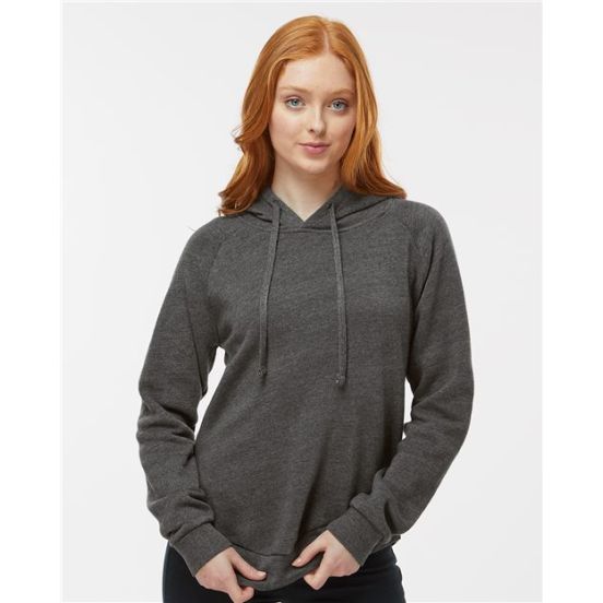 MV Sport W20172 Women's Jordan Angel Fleece Hooded Sweatshirt