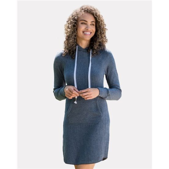 MV Sport W2340 Women's Suzie Hooded Sweatshirt Dress