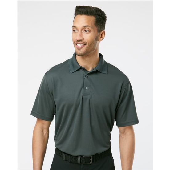 Paragon 100 Men's Saratoga Performance Mini Mesh Polo