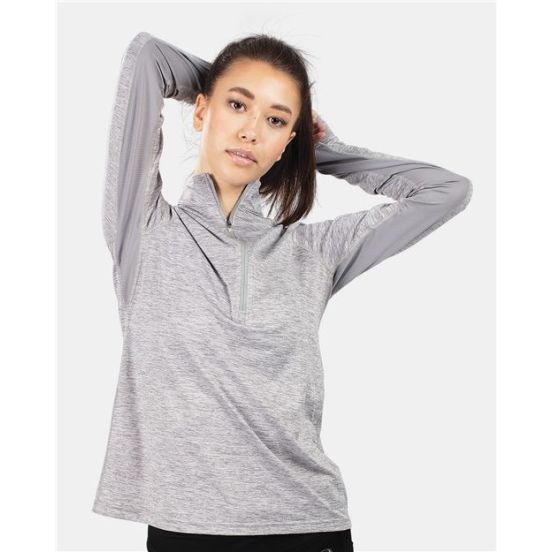 Holloway 222774 Women's Electrify CoolCore® Quarter-Zip Pullover