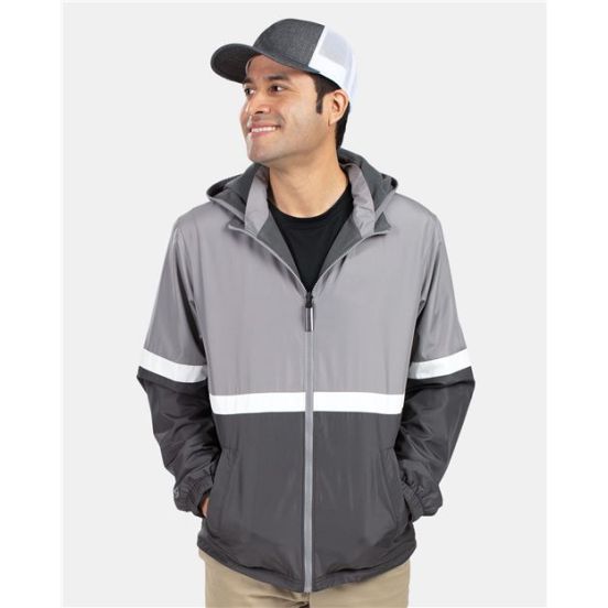 Holloway 229587 Men's Turnabout Reversible Hooded Jacket