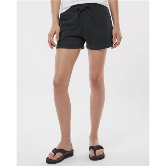 Independent Trading Co. PRM20SRT Women’s Lightweight California Wave Wash Fleece Shorts