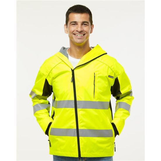 Kishigo WB102 Unisex Premium Black Series® Windbreaker