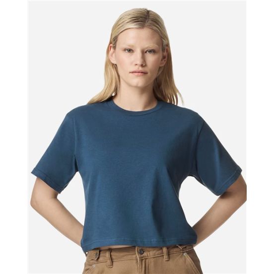 American Apparel 102 Women's Fine Jersey Boxy Tee