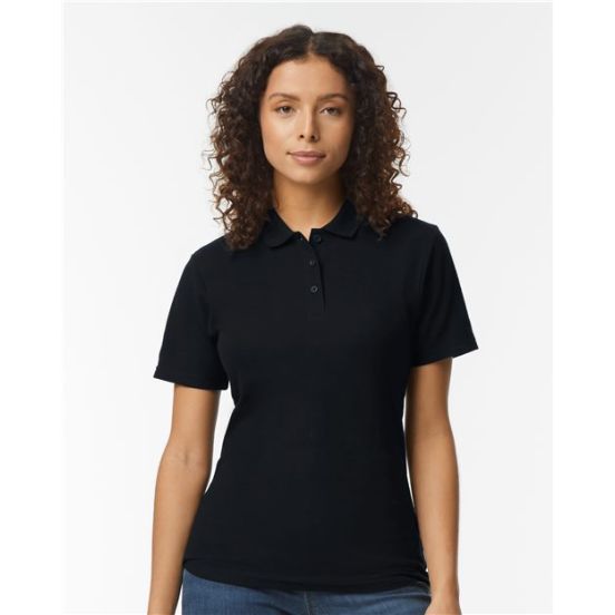Gildan 64800L Women's Softstyle® Pique Polo