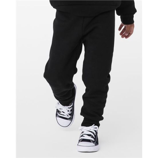 BELLA + CANVAS 3727T Toddler Sponge Fleece Jogger Sweatpants