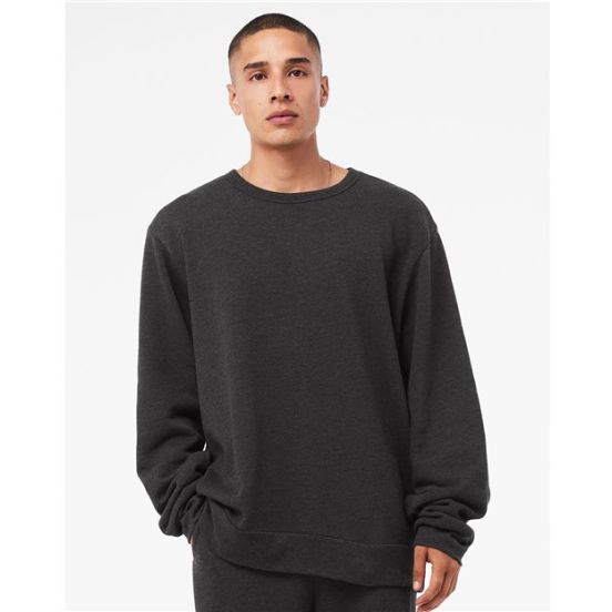 BELLA + CANVAS 3911 Unisex Sponge Fleece Classic Crewneck Sweatshirt