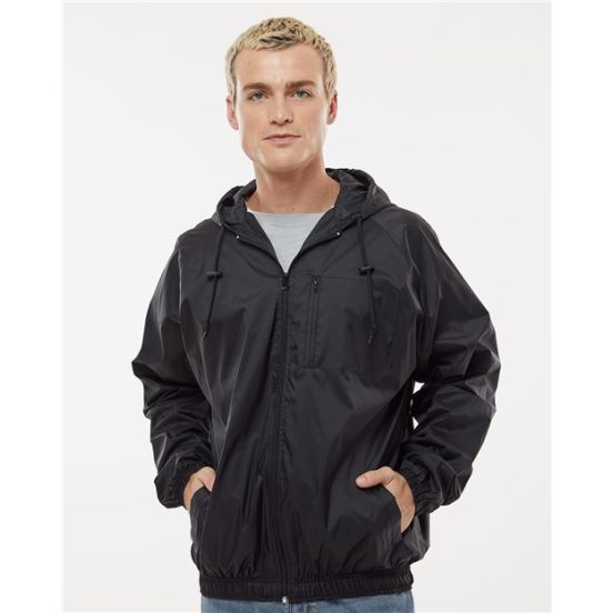 Burnside 9728 Unisex Mentor Hooded Coach's Jacket