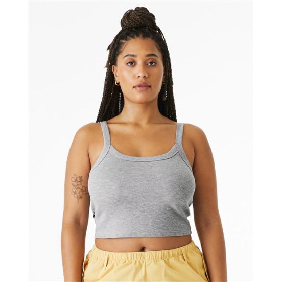 BELLA + CANVAS 1012 Women's Micro Rib Spaghetti Strap Tank