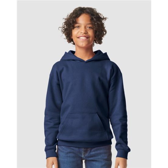 Gildan SF500B Youth Softstyle® Midweight Hooded Sweatshirt