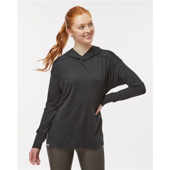 Holloway 222798 Women's Eco Revive™ Ventura Soft Knit Hooded Sweatshirt