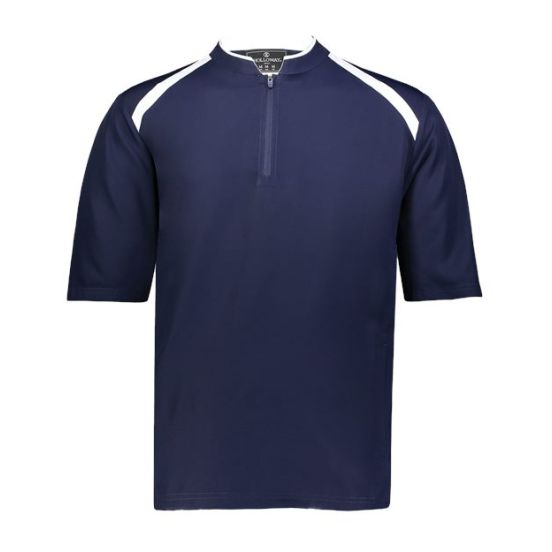 Holloway 229681 Youth Clubhouse Short Sleeve Quarter-Zip Pullover