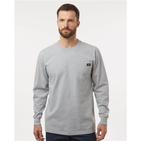 Dickies WL50T Men's Tall Traditional Heavyweight Long Sleeve T-Shirt