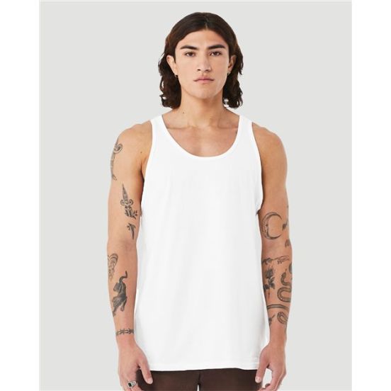 BELLA + CANVAS 3480CVC Unisex Heather CVC Tank