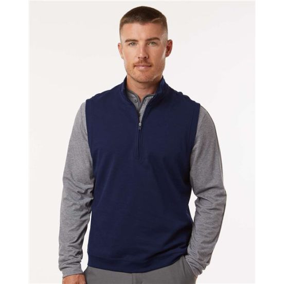Adidas A599 Men's Club Quarter-Zip Vest